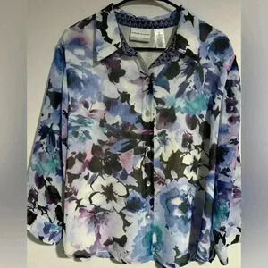 Women’s 16p Alfred Dunner top EUC